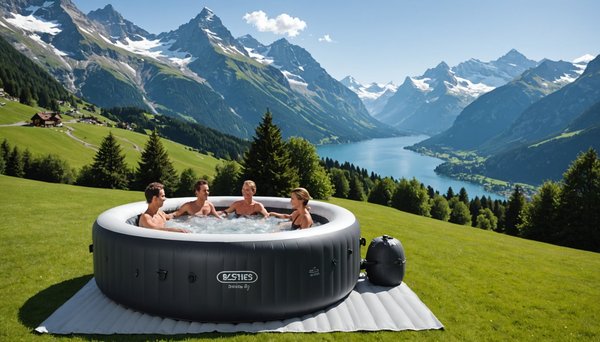 Spa gonflable suisse : confort et bien-être à portée de main